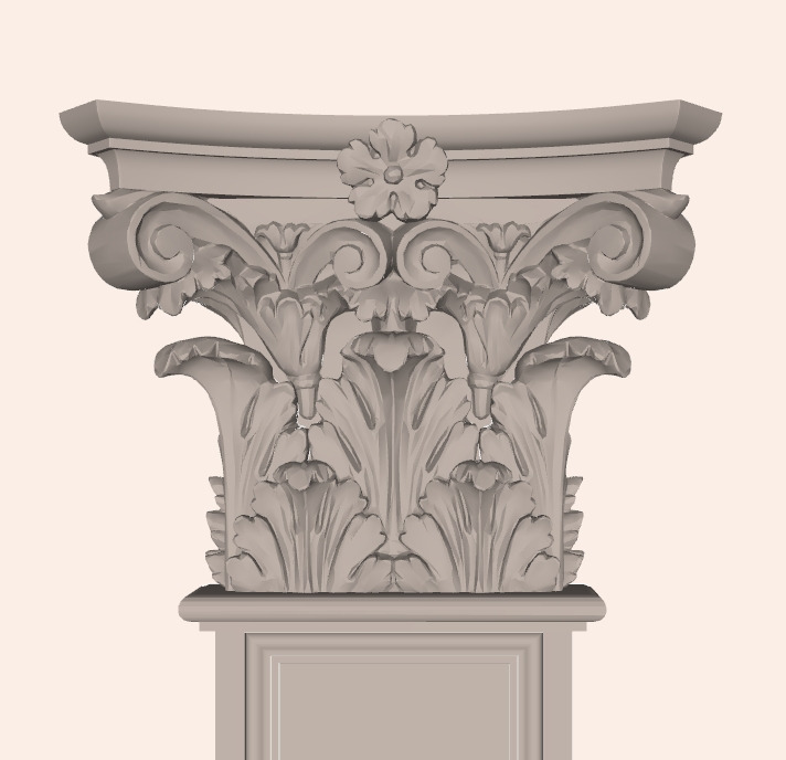 Classical Orders  Ornament Catalog 3D model_9