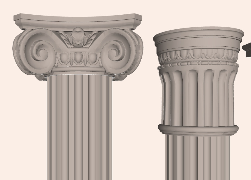 Classical Orders  Ornament Catalog 3D model_10
