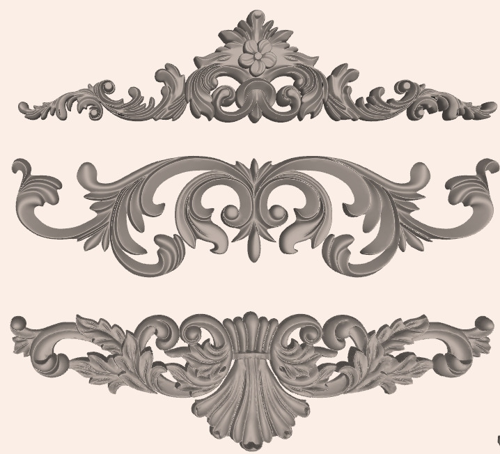 Classical Orders  Ornament Catalog 3D model_6