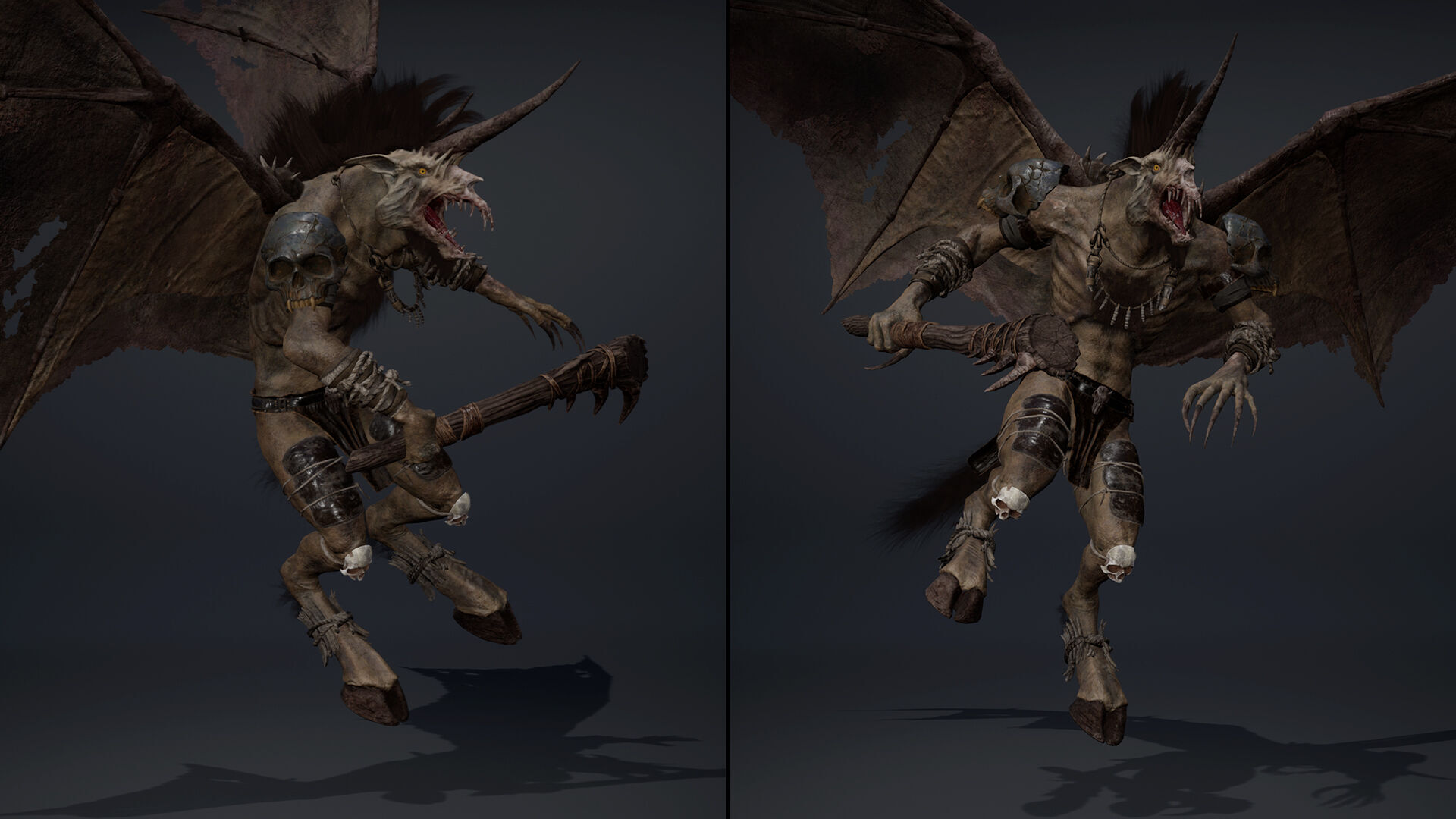 Ashenwing Low-poly 3D model_17