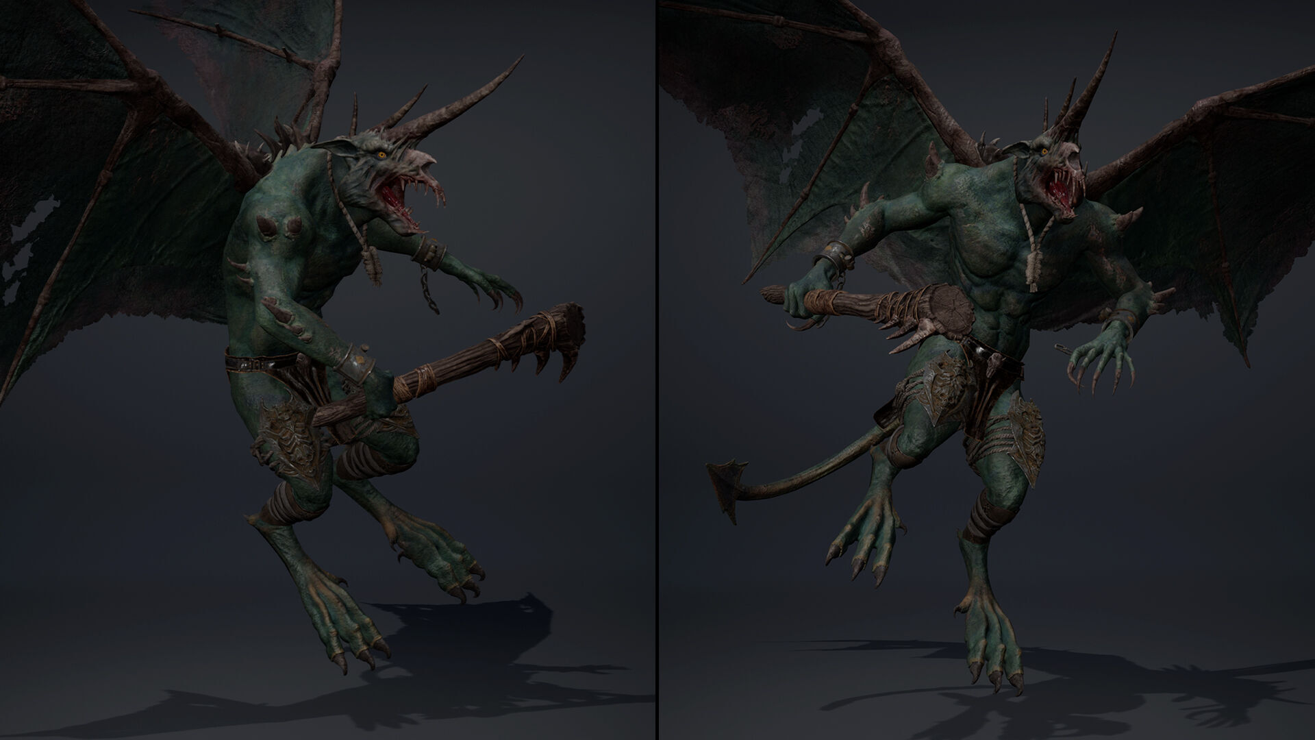 Ashenwing Low-poly 3D model_23