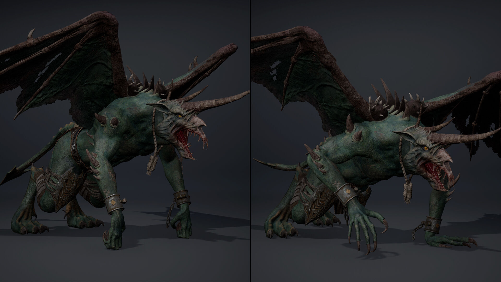 Ashenwing Low-poly 3D model_22