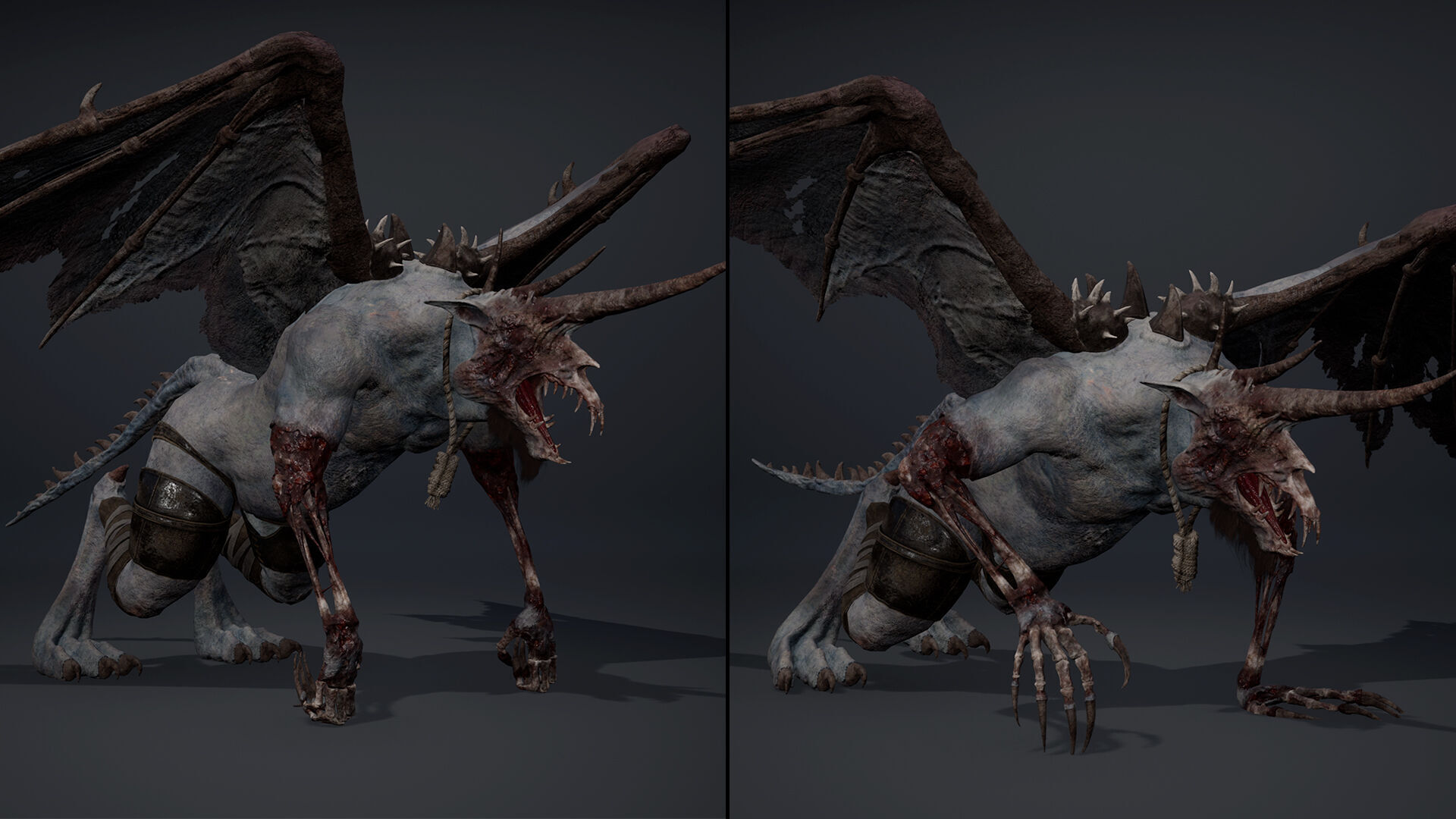 Ashenwing Low-poly 3D model_36