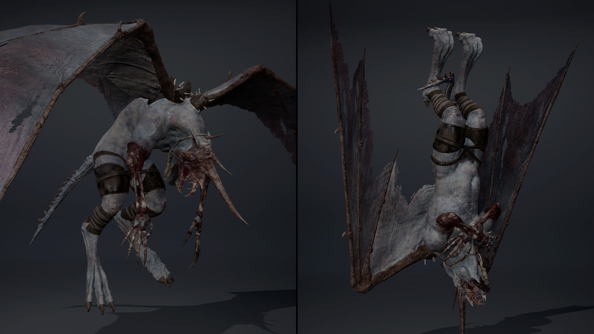 Ashenwing Low-poly 3D model_37