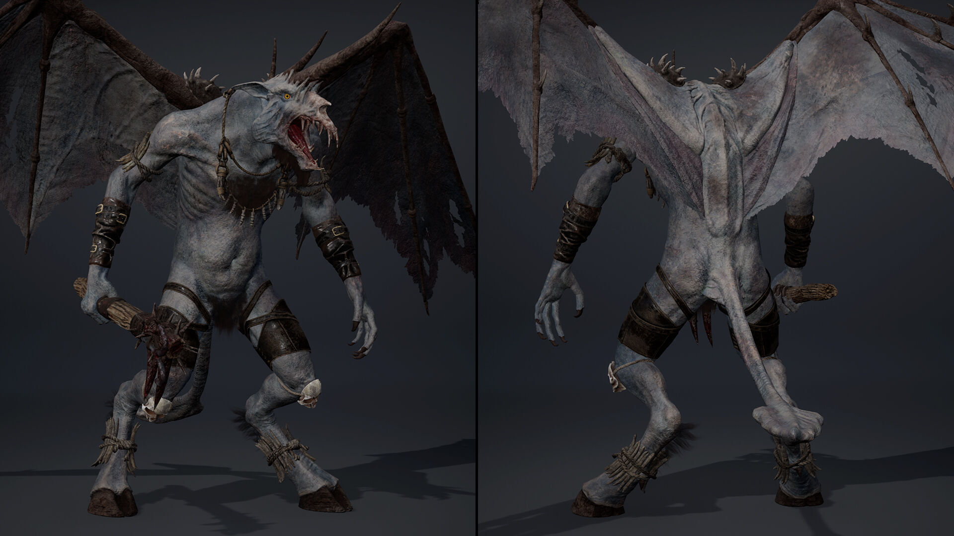 Ashenwing Low-poly 3D model_18