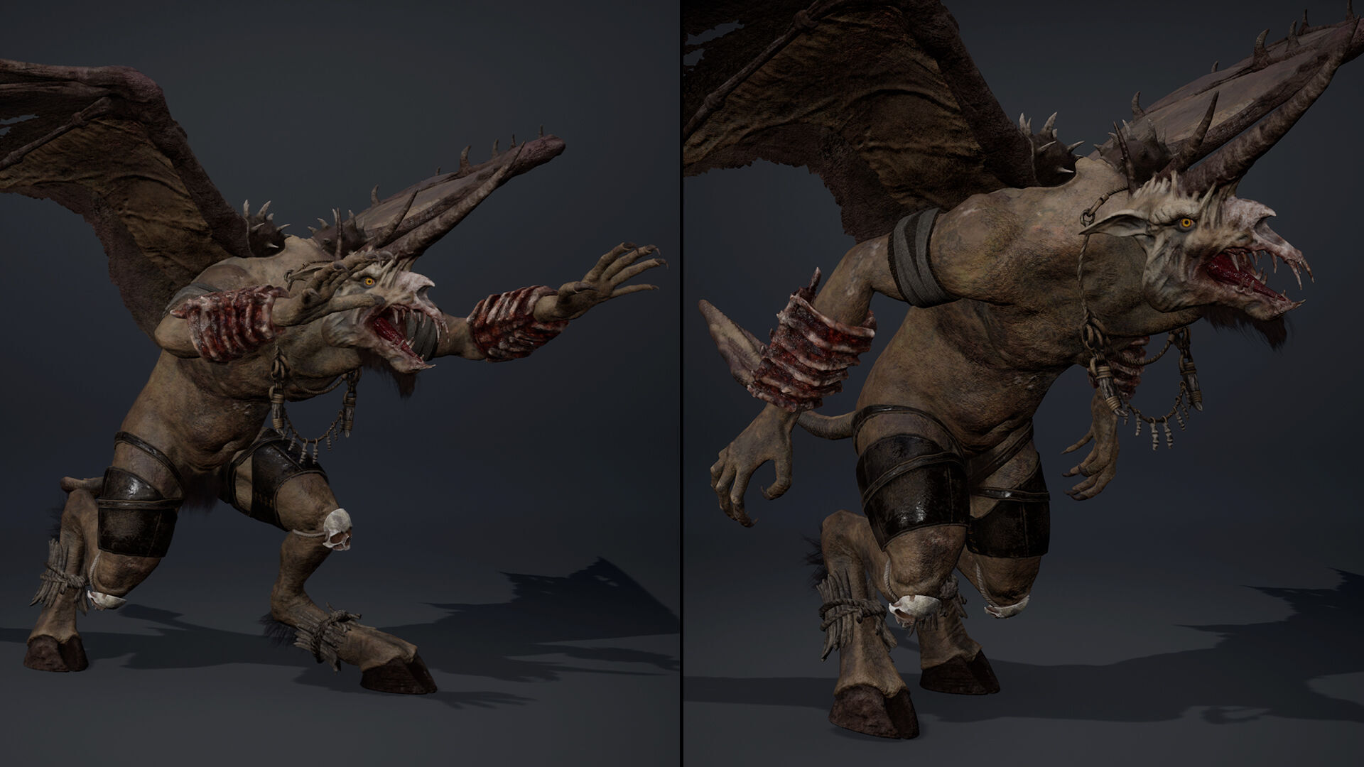 Ashenwing Low-poly 3D model_30