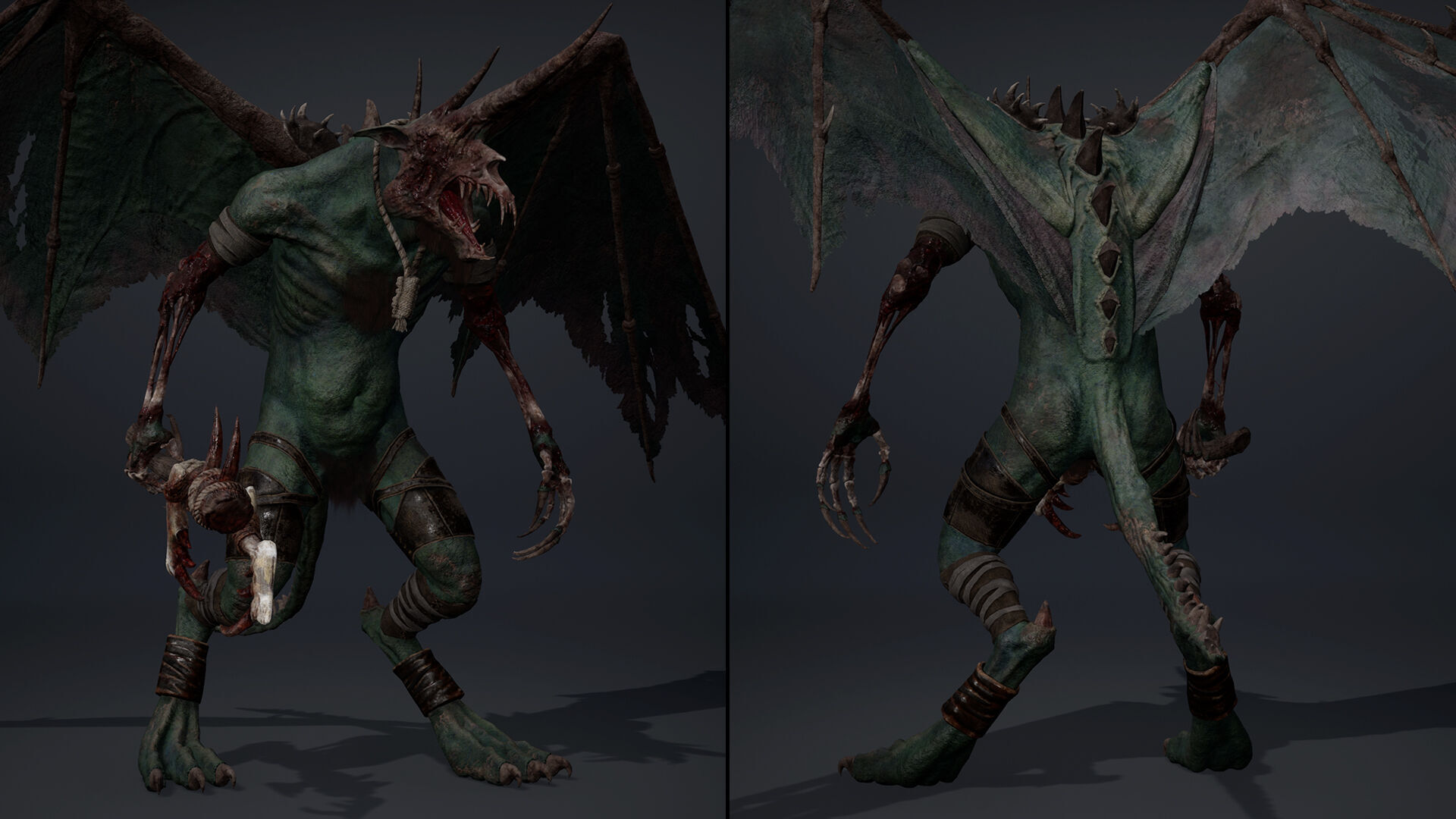 Ashenwing Low-poly 3D model_38