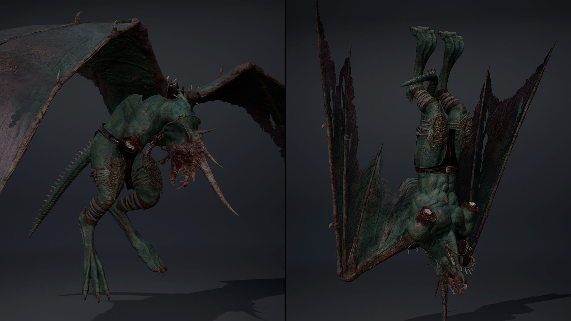 Ashenwing Low-poly 3D model_43