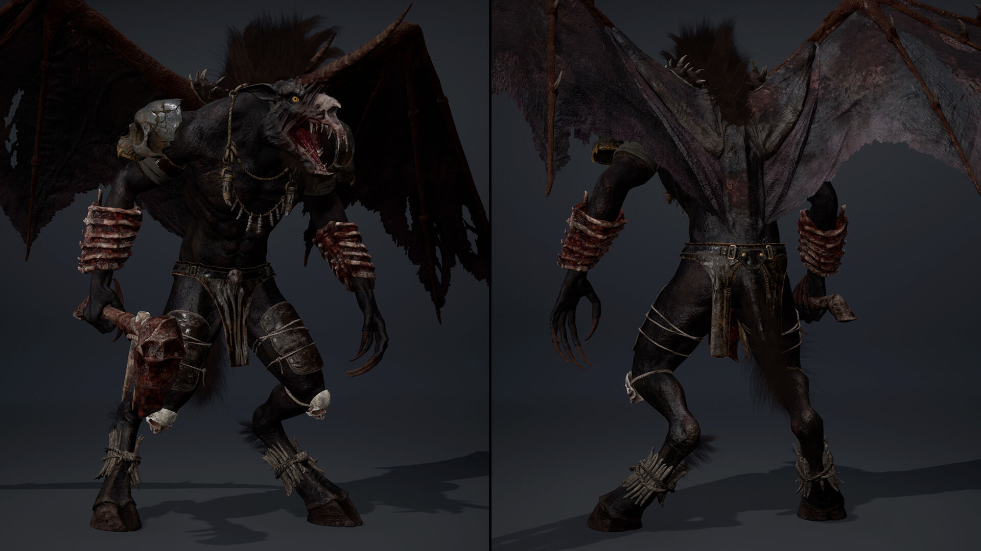 Ashenwing Low-poly 3D model_31