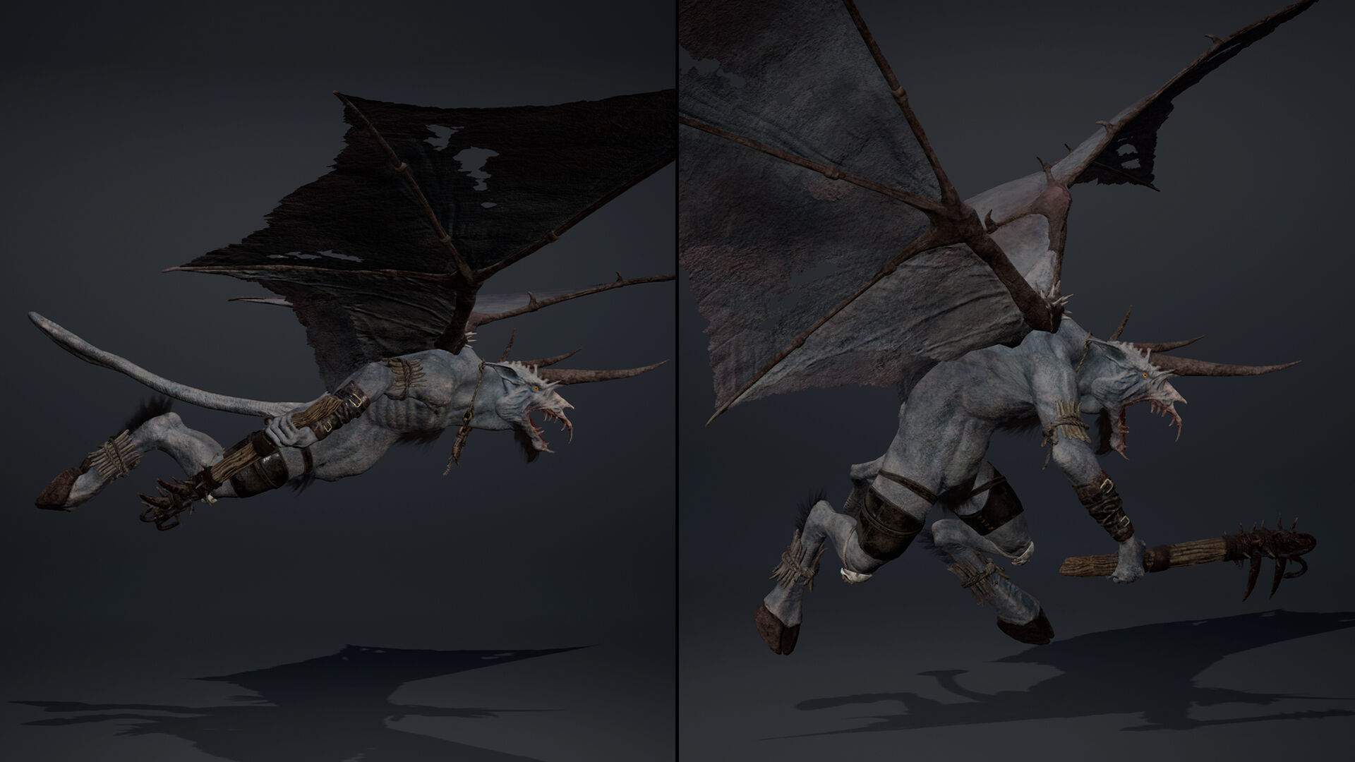 Ashenwing Low-poly 3D model_19