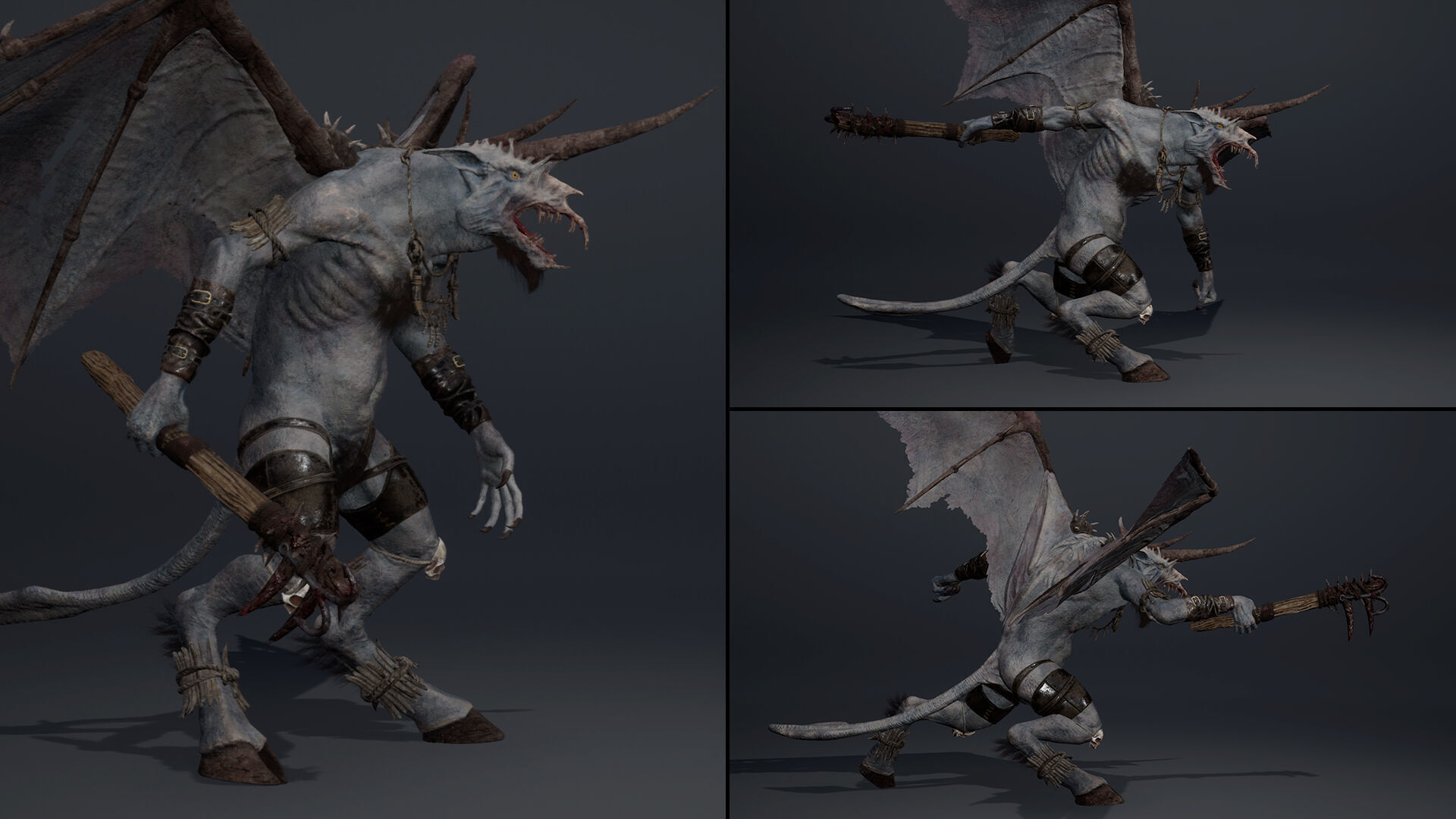 Ashenwing Low-poly 3D model_20