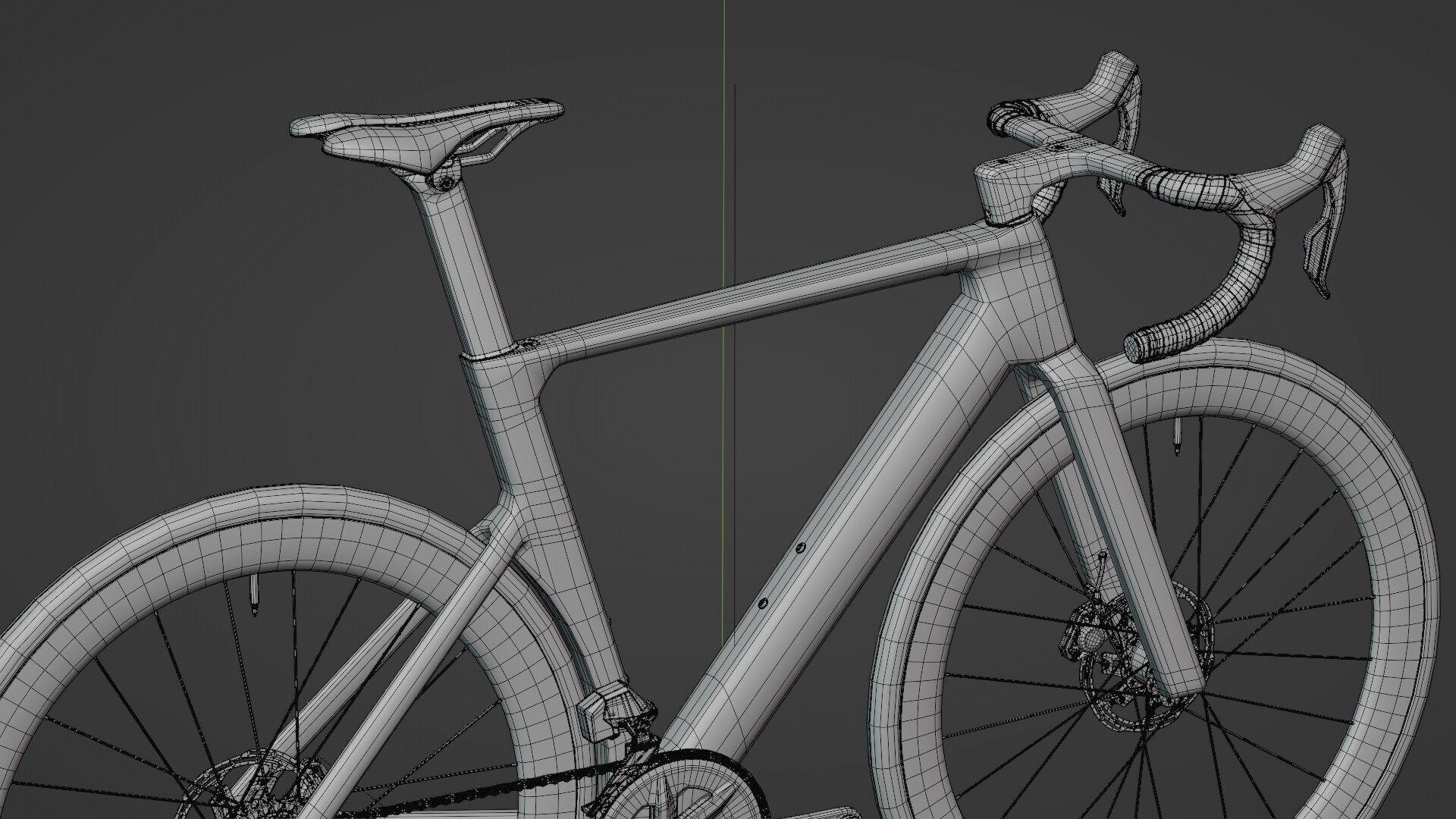 Aeroad CF SLX 7 AXS - White 3D model_4