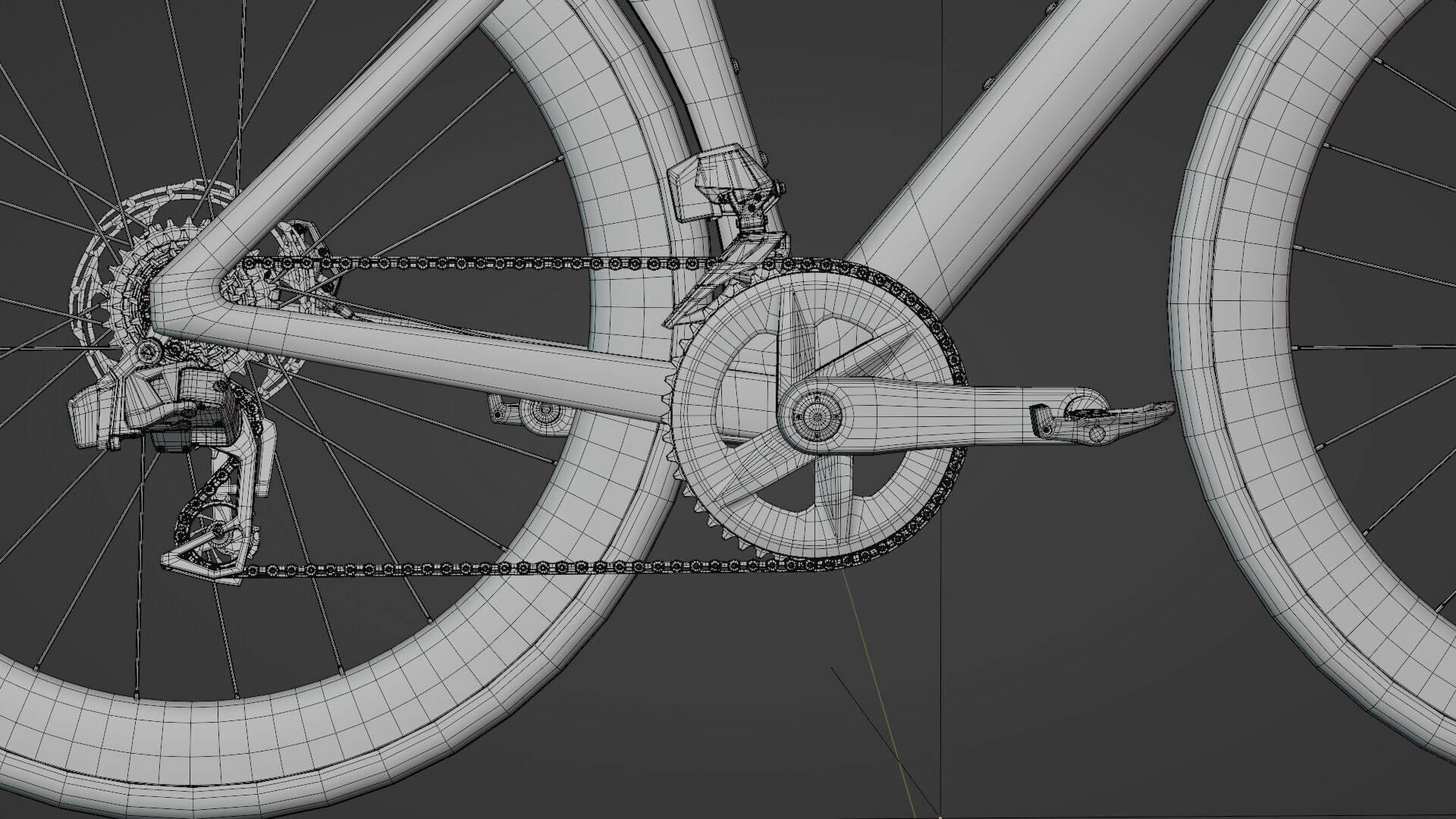 Aeroad CF SLX 7 AXS - White 3D model_7