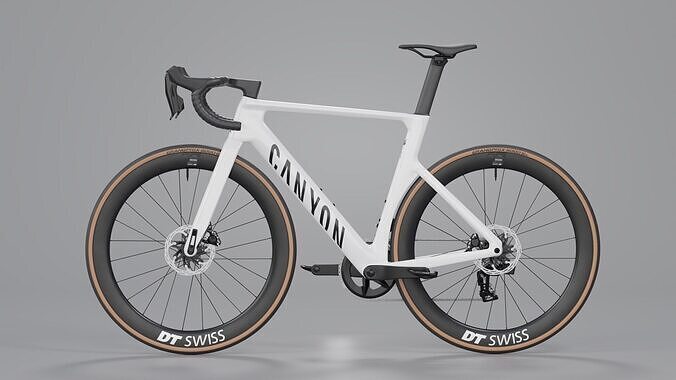 Aeroad CF SLX 7 AXS - White 3D model
