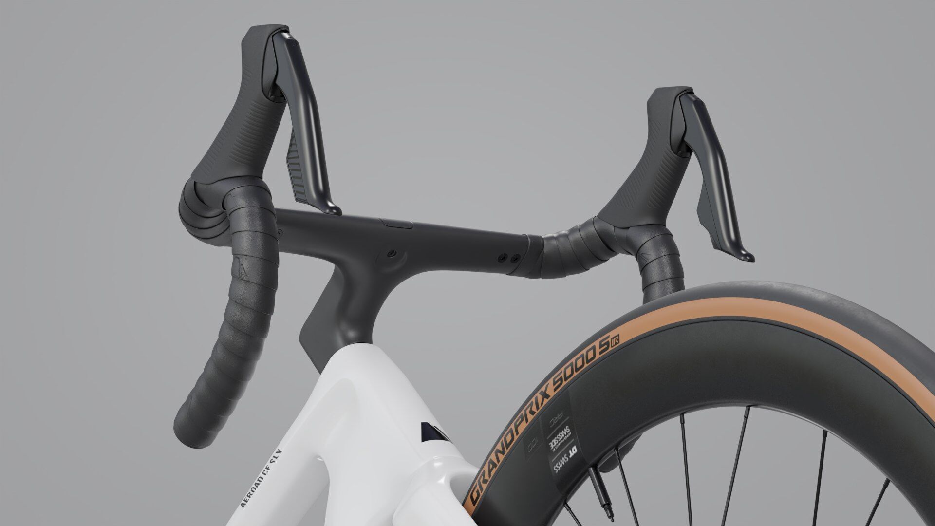 Aeroad CF SLX 7 AXS - White 3D model_5