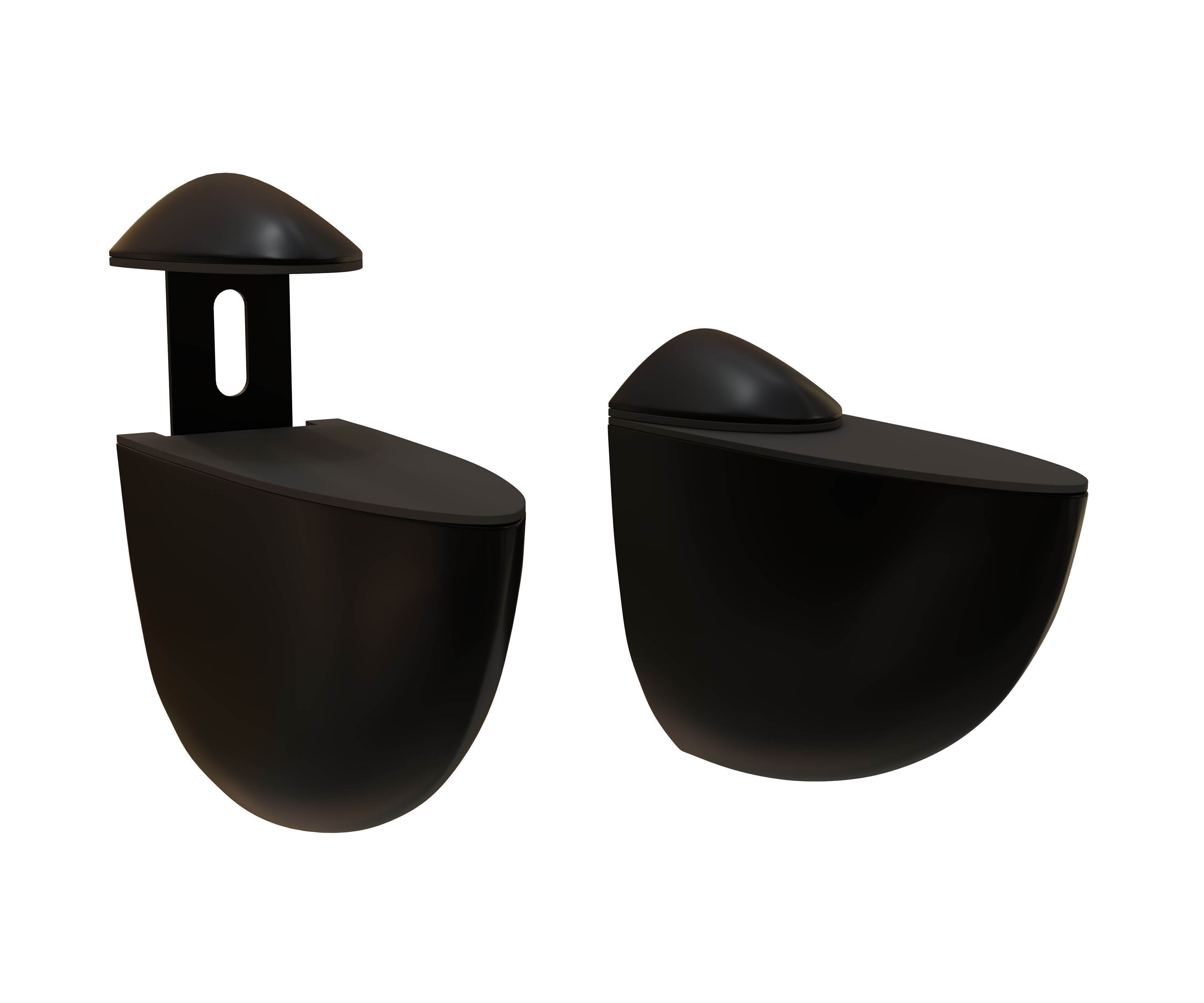 Alise Glass or Wood Bracket 3D model_1