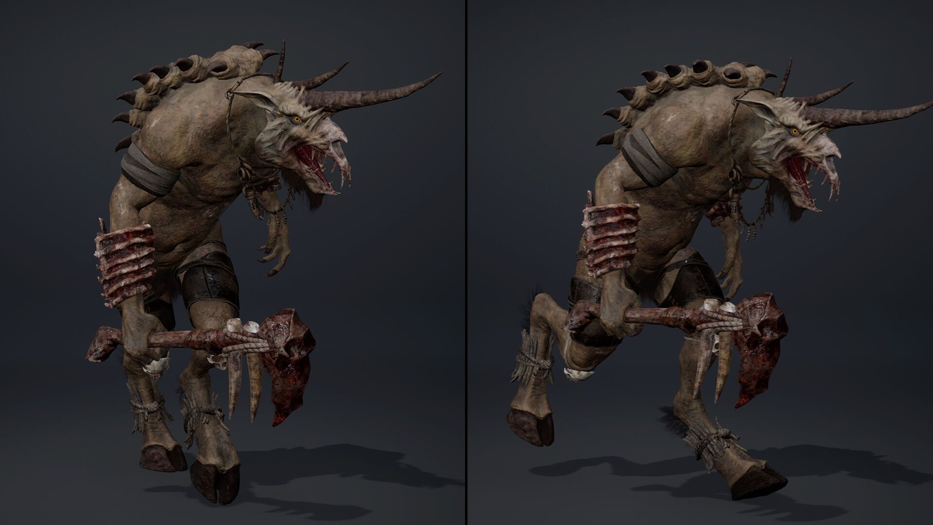 Ashenhorn Low-poly 3D model_27