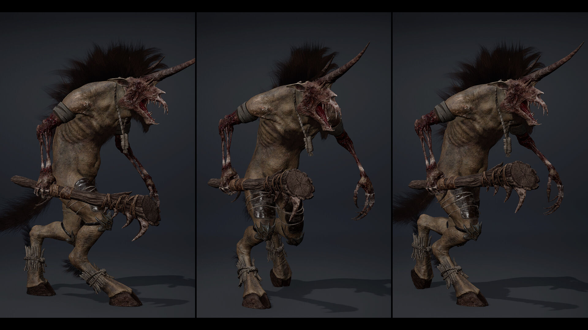 Ashenhorn Low-poly 3D model_37