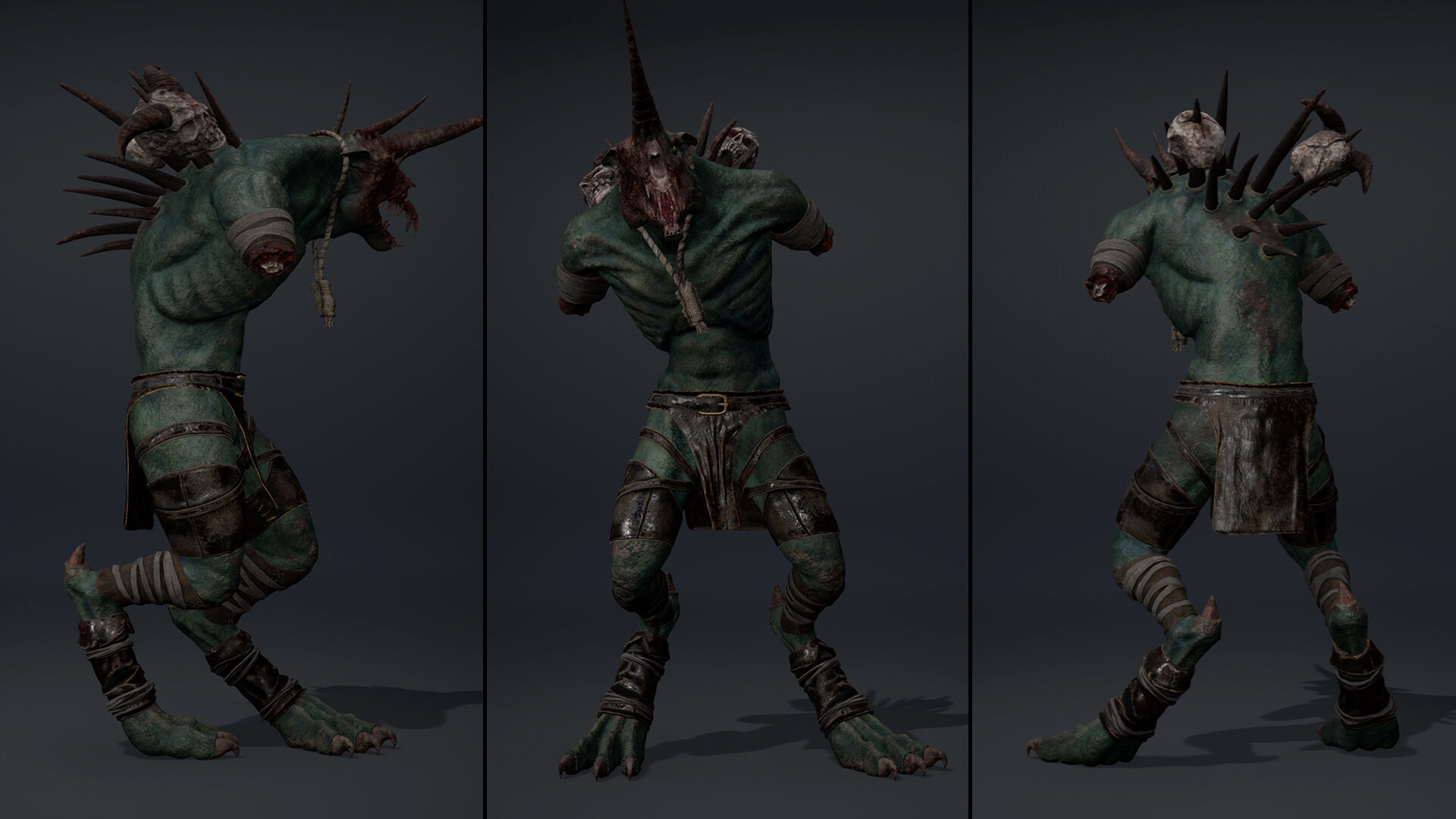 Ashenhorn Low-poly 3D model_44