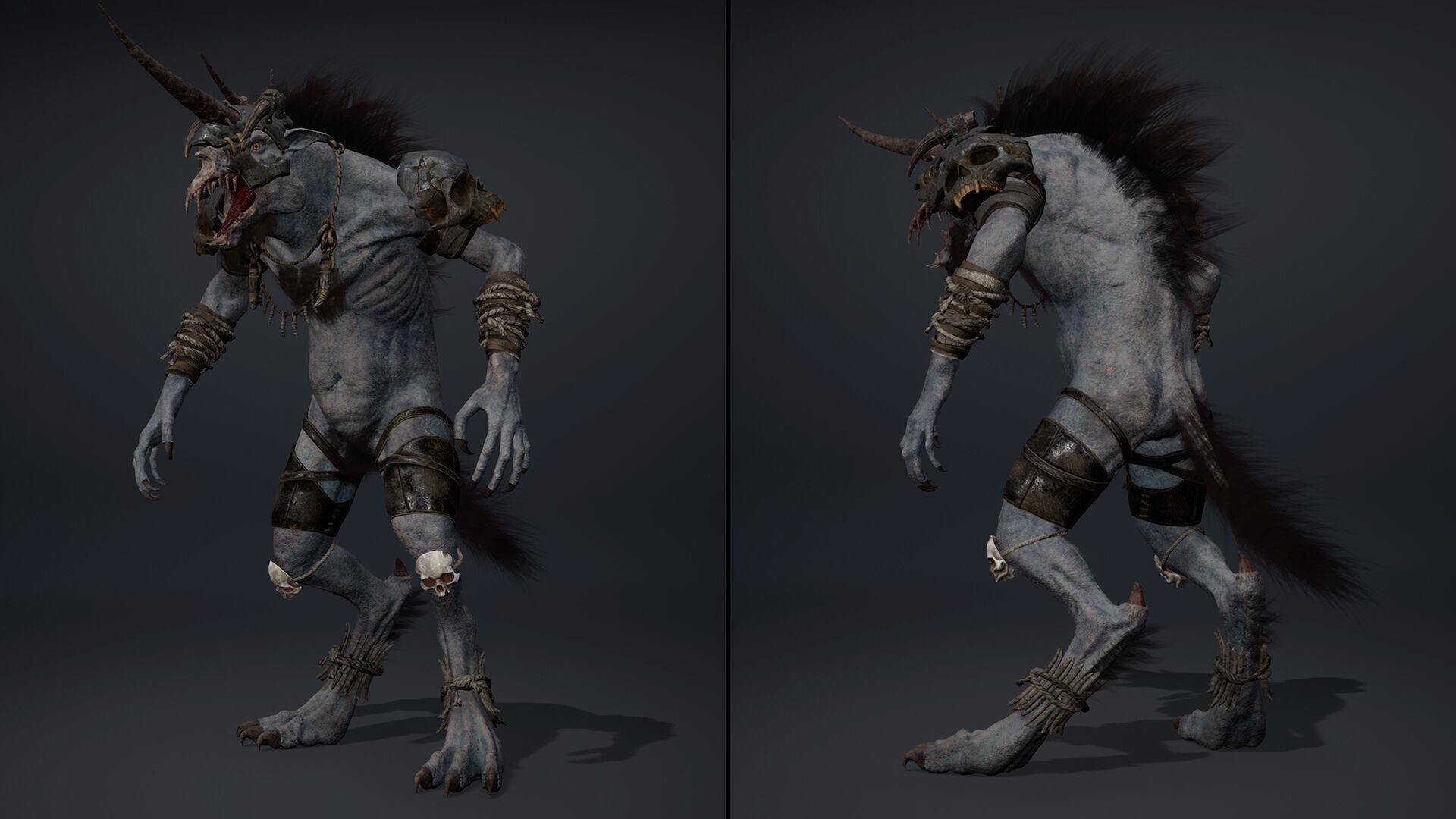 Ashenhorn Low-poly 3D model_23