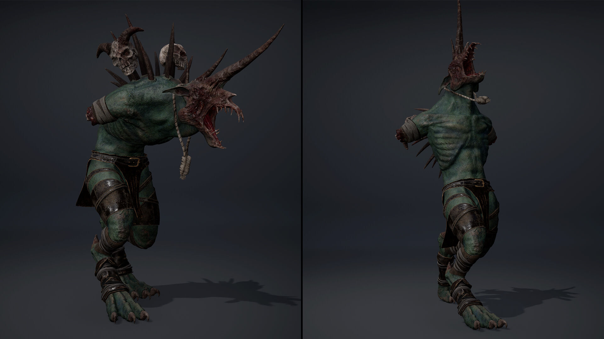 Ashenhorn Low-poly 3D model_43