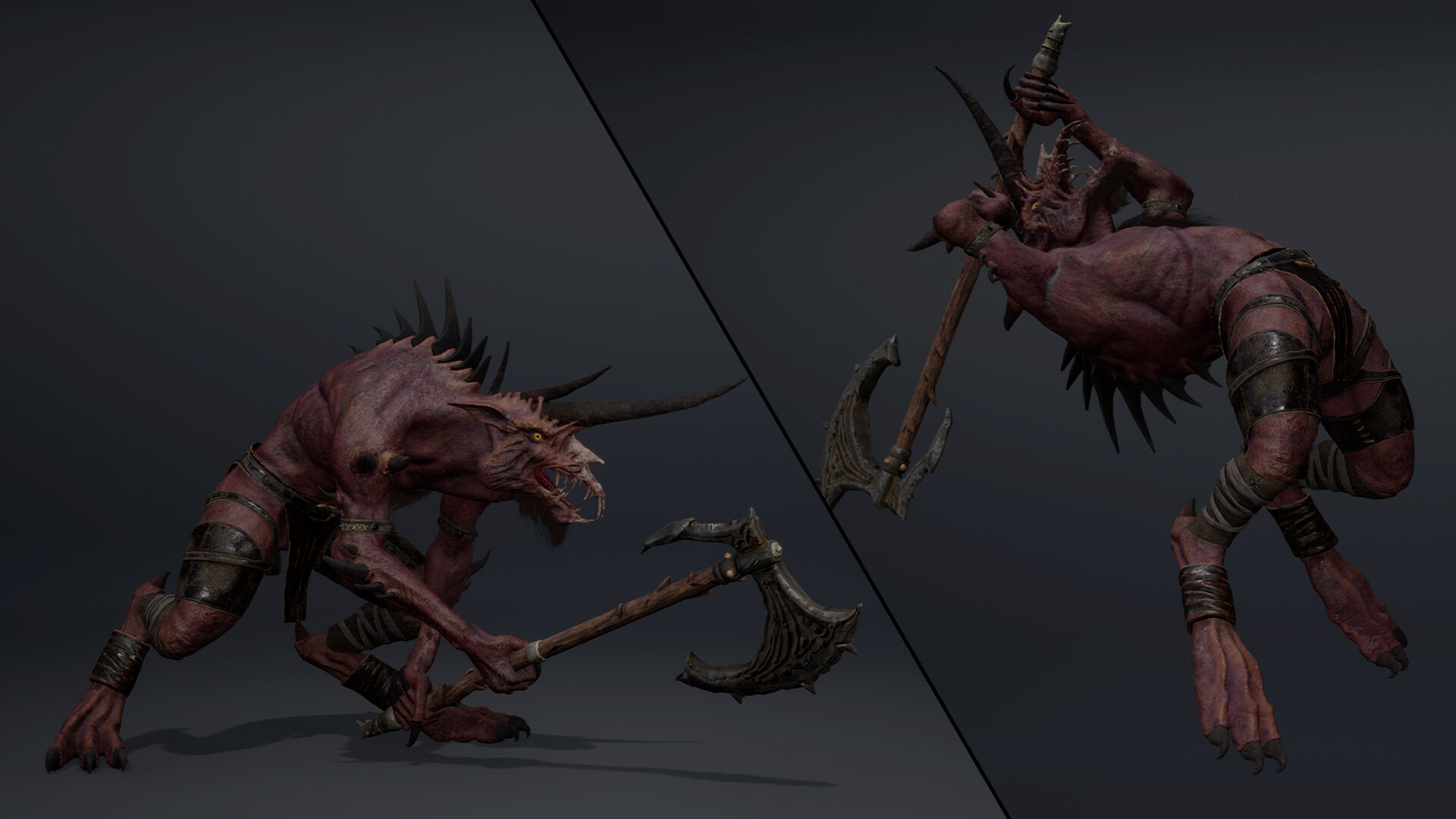 Ashenhorn Low-poly 3D model_34