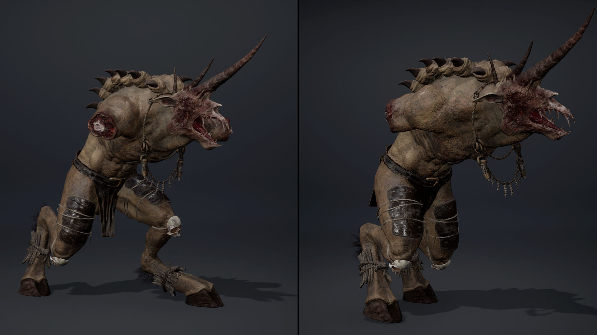 Ashenhorn Low-poly 3D model_45