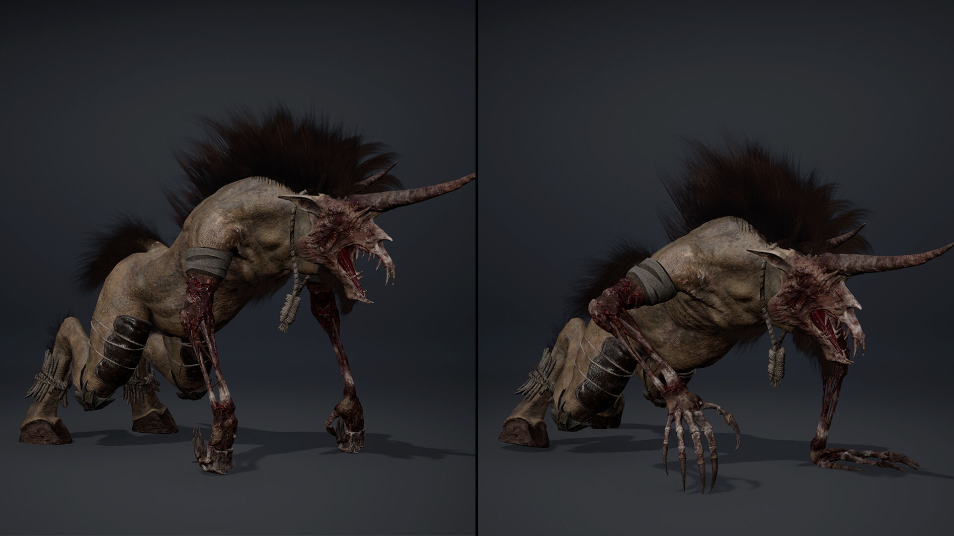 Ashenhorn Low-poly 3D model_38