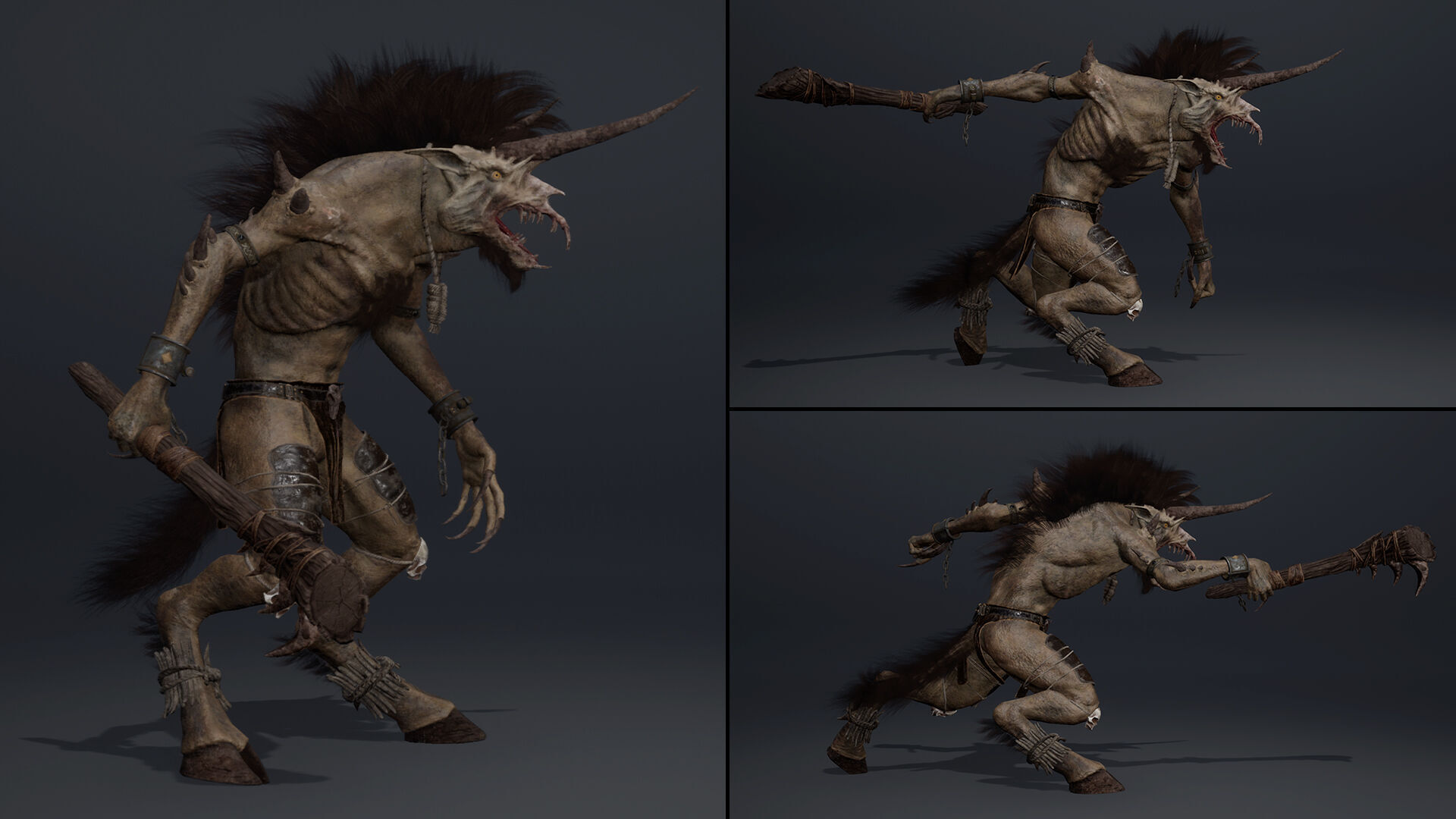 Ashenhorn Low-poly 3D model_18