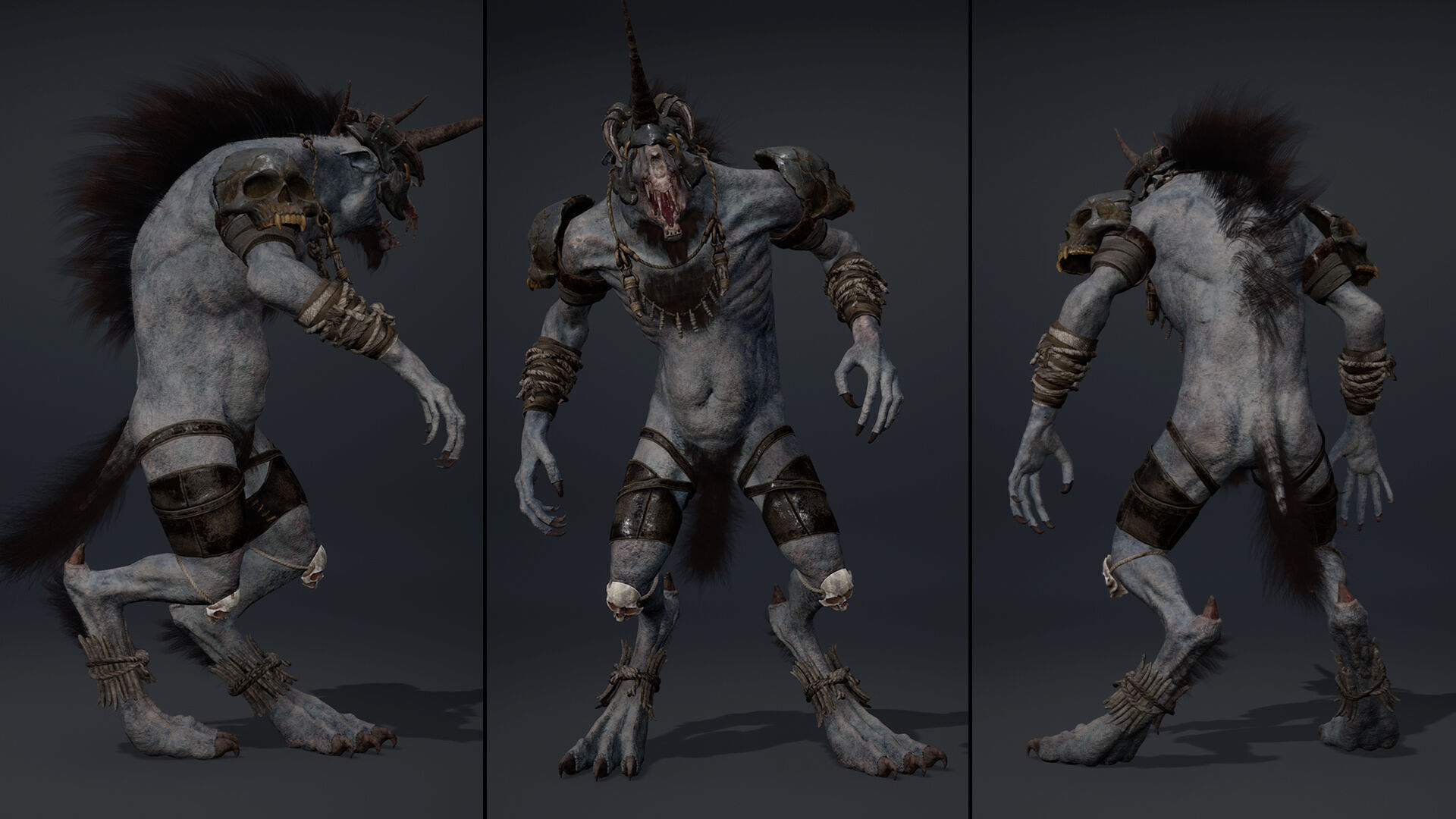 Ashenhorn Low-poly 3D model_24