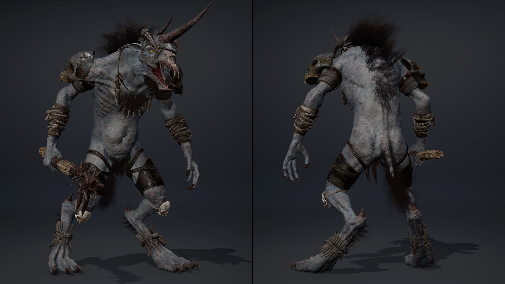 Ashenhorn Low-poly 3D model_22