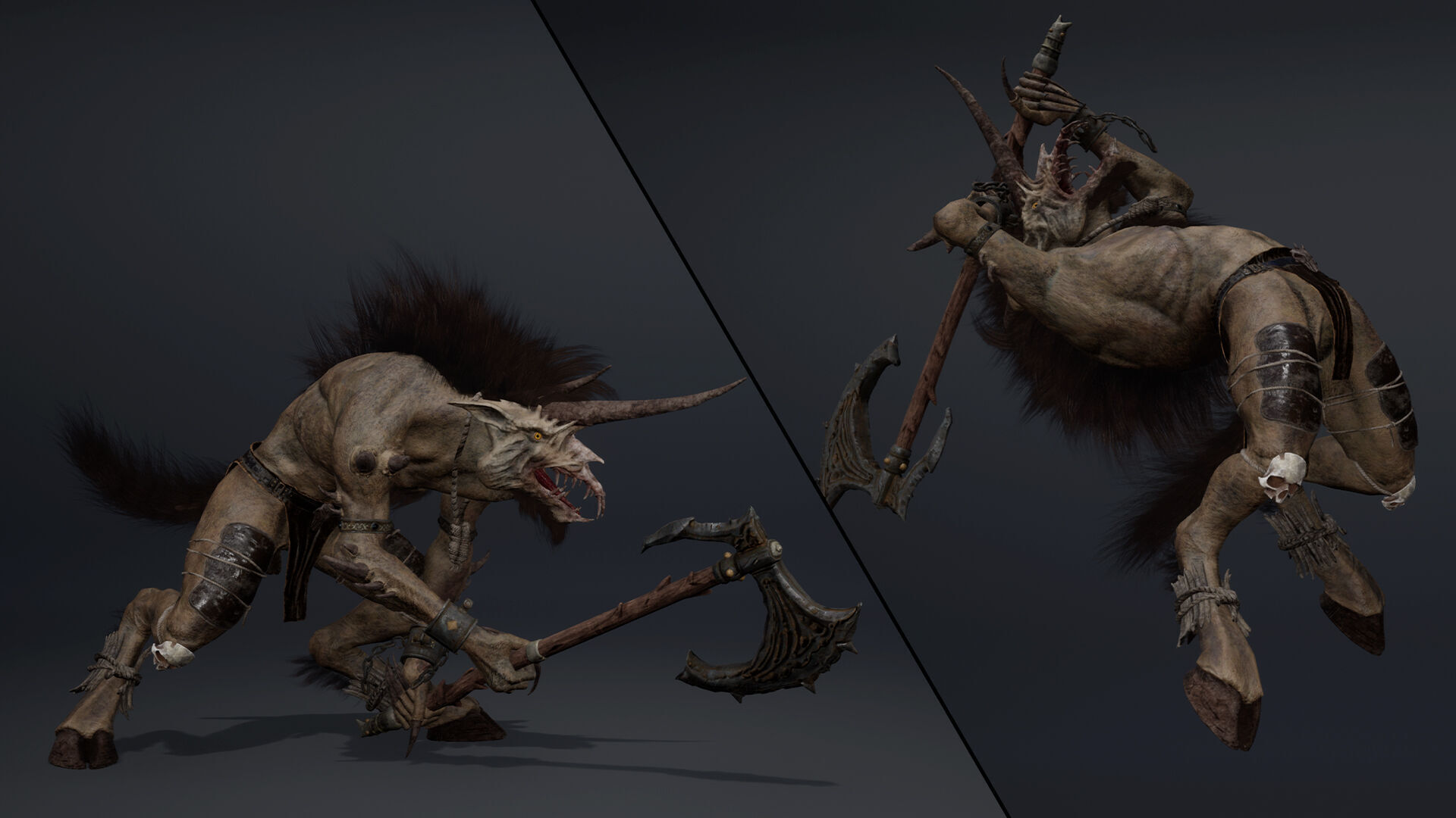 Ashenhorn Low-poly 3D model_21