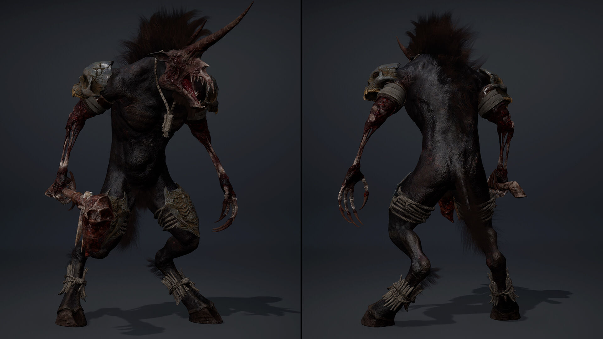 Ashenhorn Low-poly 3D model_40