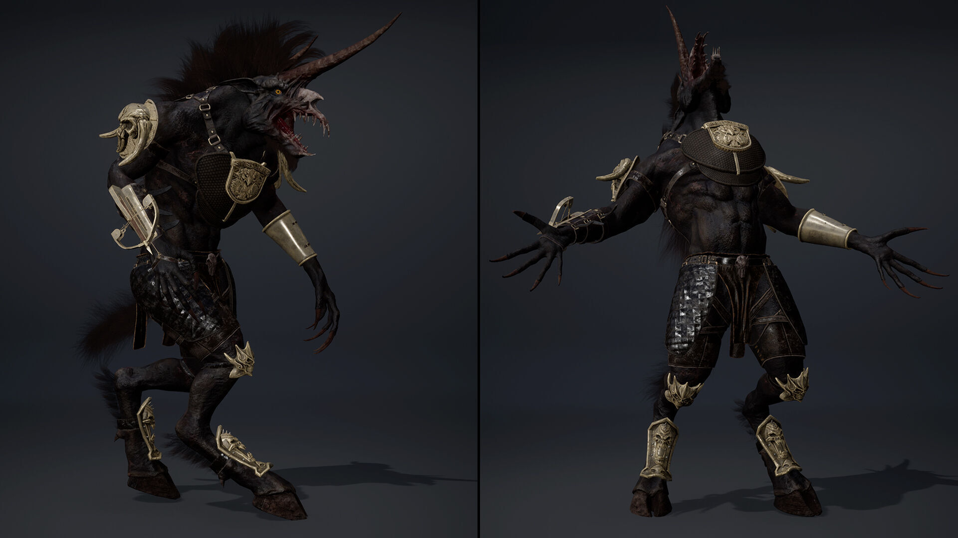 Ashen Archer Low-poly 3D model_23