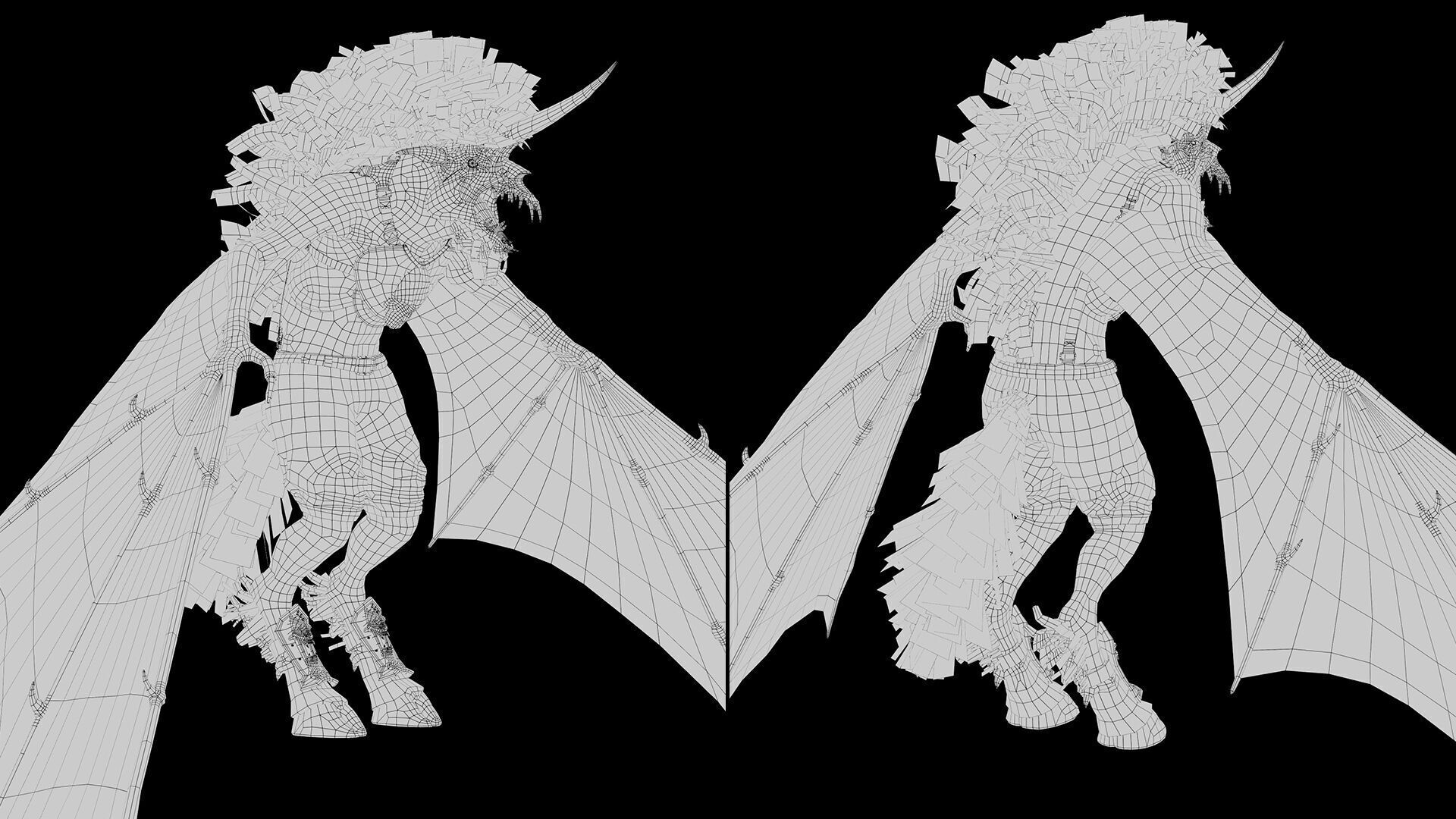 Ashen Archer Low-poly 3D model_55