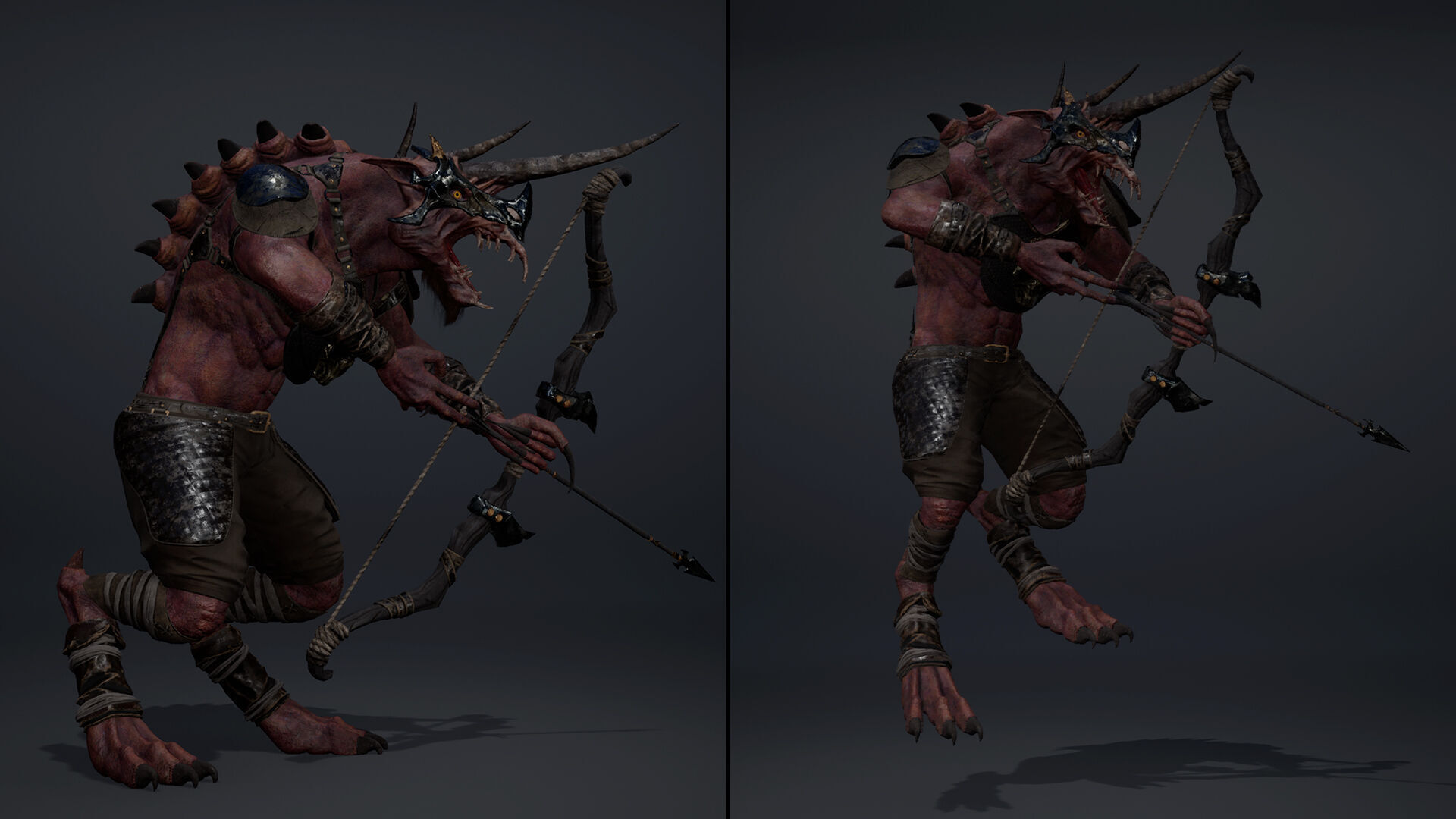 Ashen Archer Low-poly 3D model_25