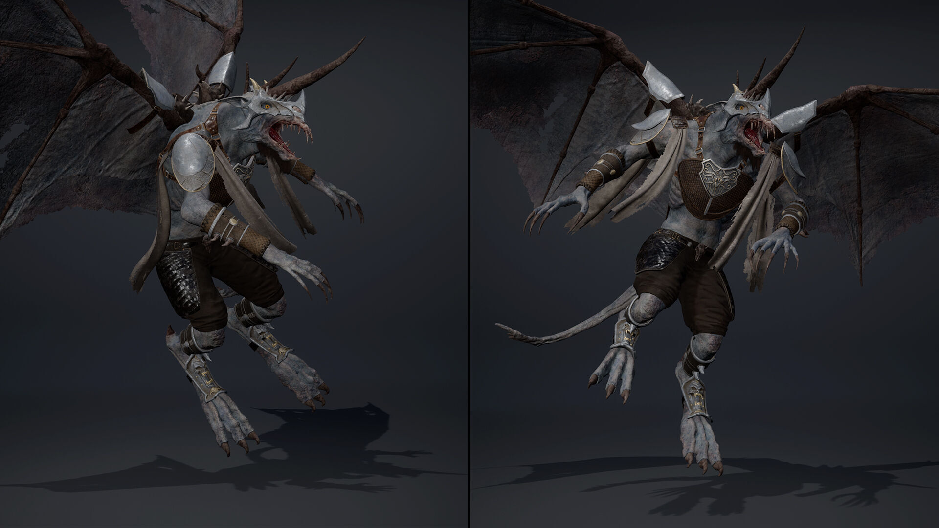 Ashen Archer Low-poly 3D model_29