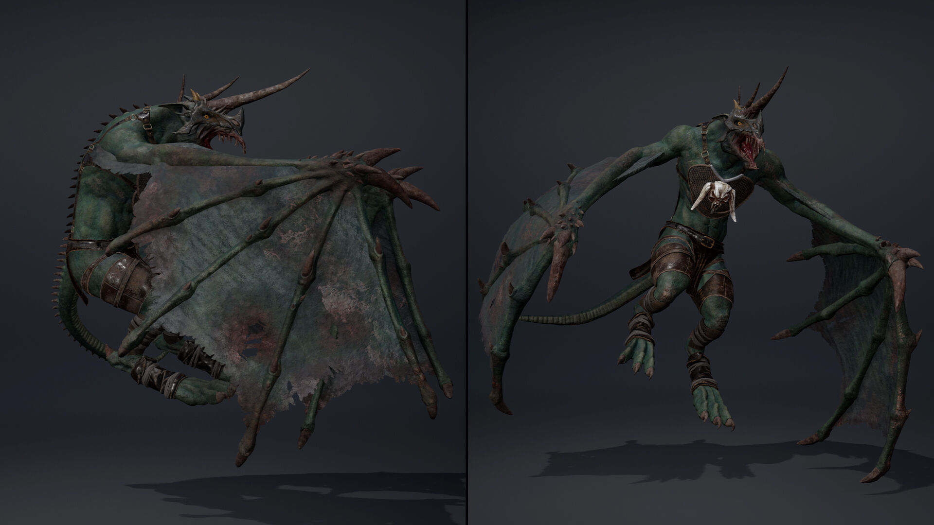 Ashen Archer Low-poly 3D model_44