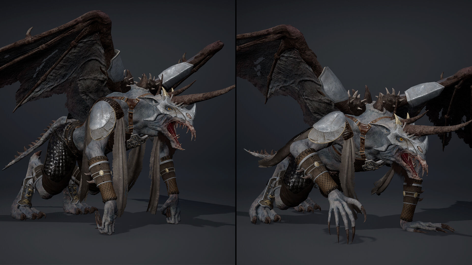 Ashen Archer Low-poly 3D model_30