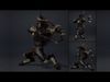 Ashen Archer Low-poly 3D model_5
