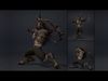 Ashen Archer Low-poly 3D model_7