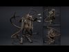 Ashen Archer Low-poly 3D model_8