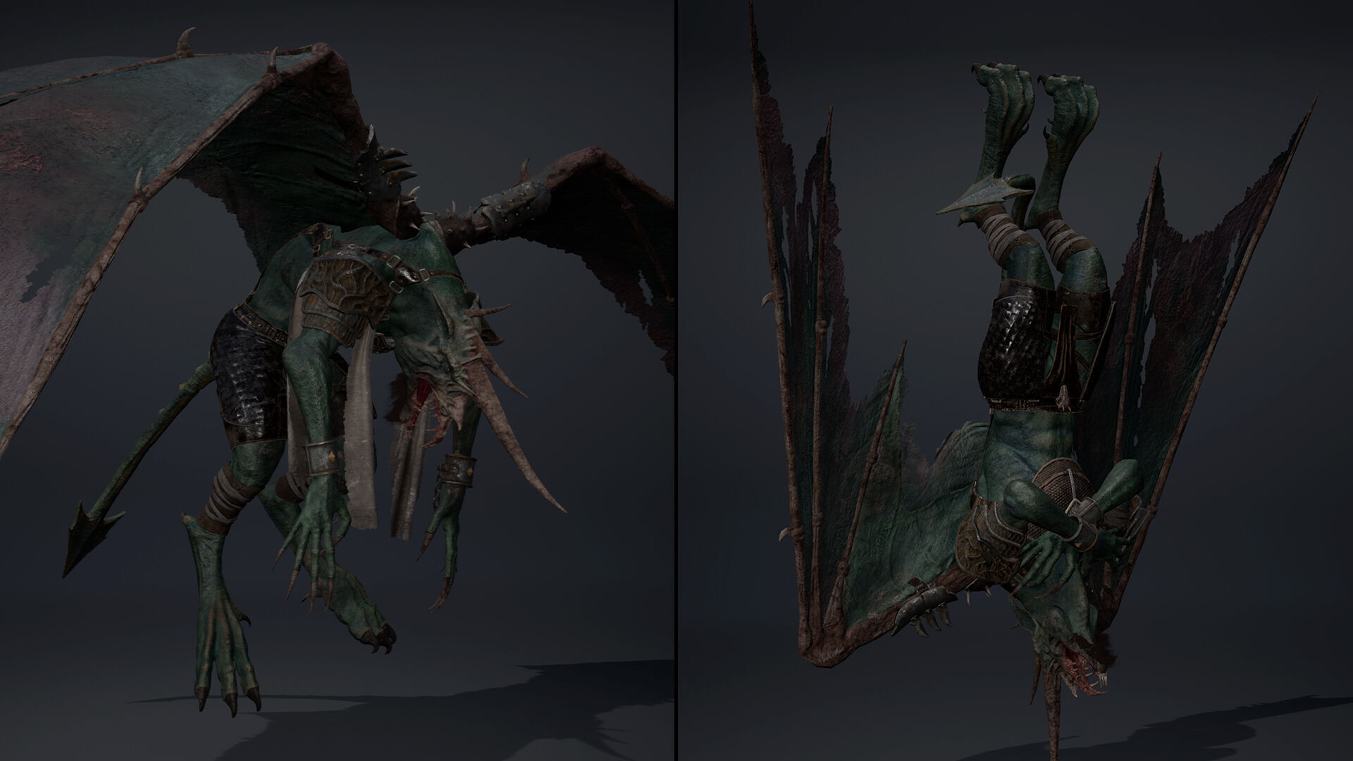 Ashen Barbarian Low-poly 3D model_31