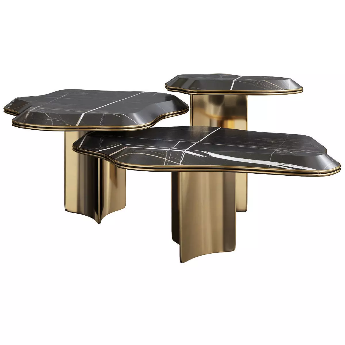 GEORGIA Low-poly 3D model