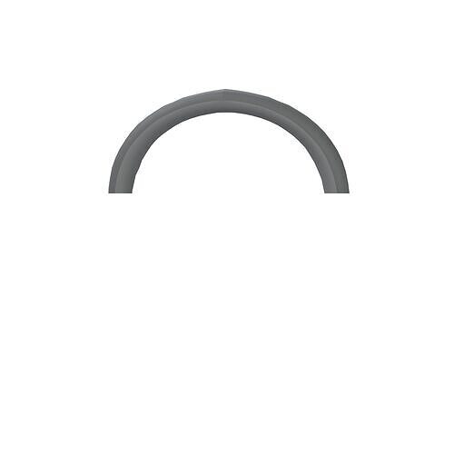 Earphone Headset Icon v1 001 Low-poly 3D model