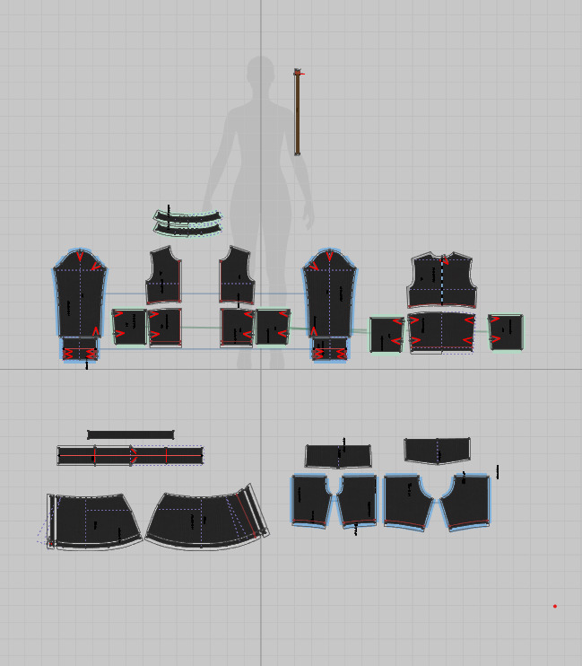 Urban Glide Skort Set 3D print model_2