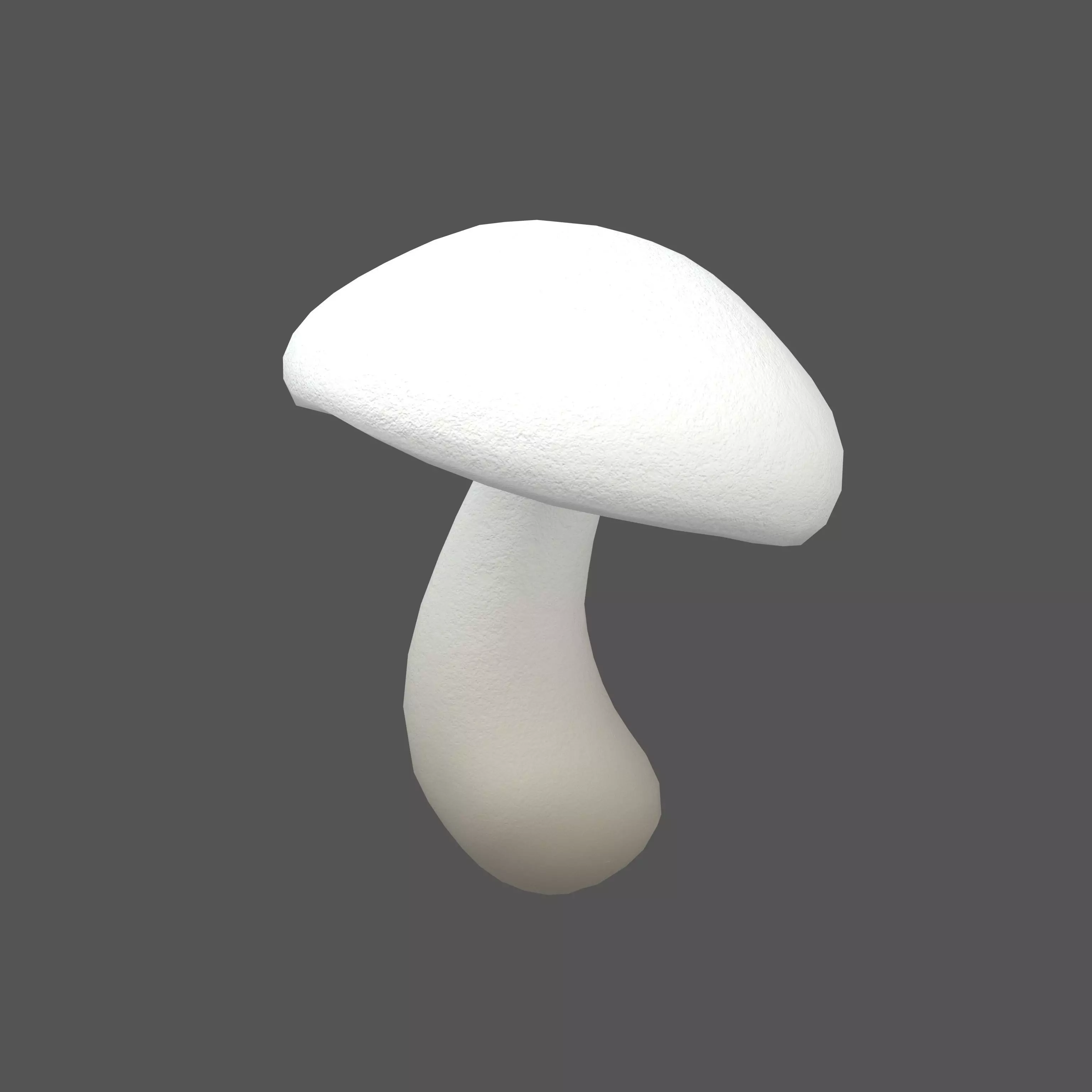 Mushroom v1 003 Low-poly 3D model_0
