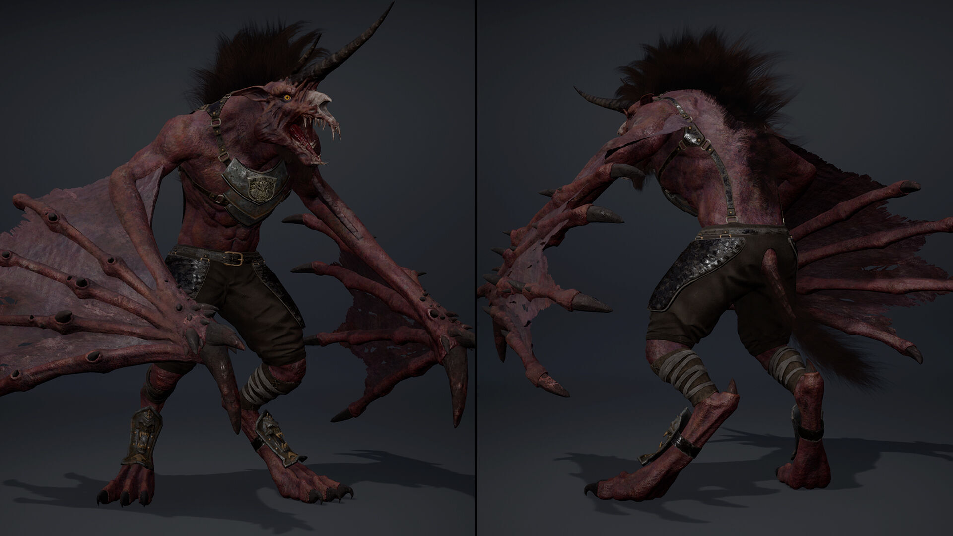 Ashen Spearman Low-poly 3D model_44