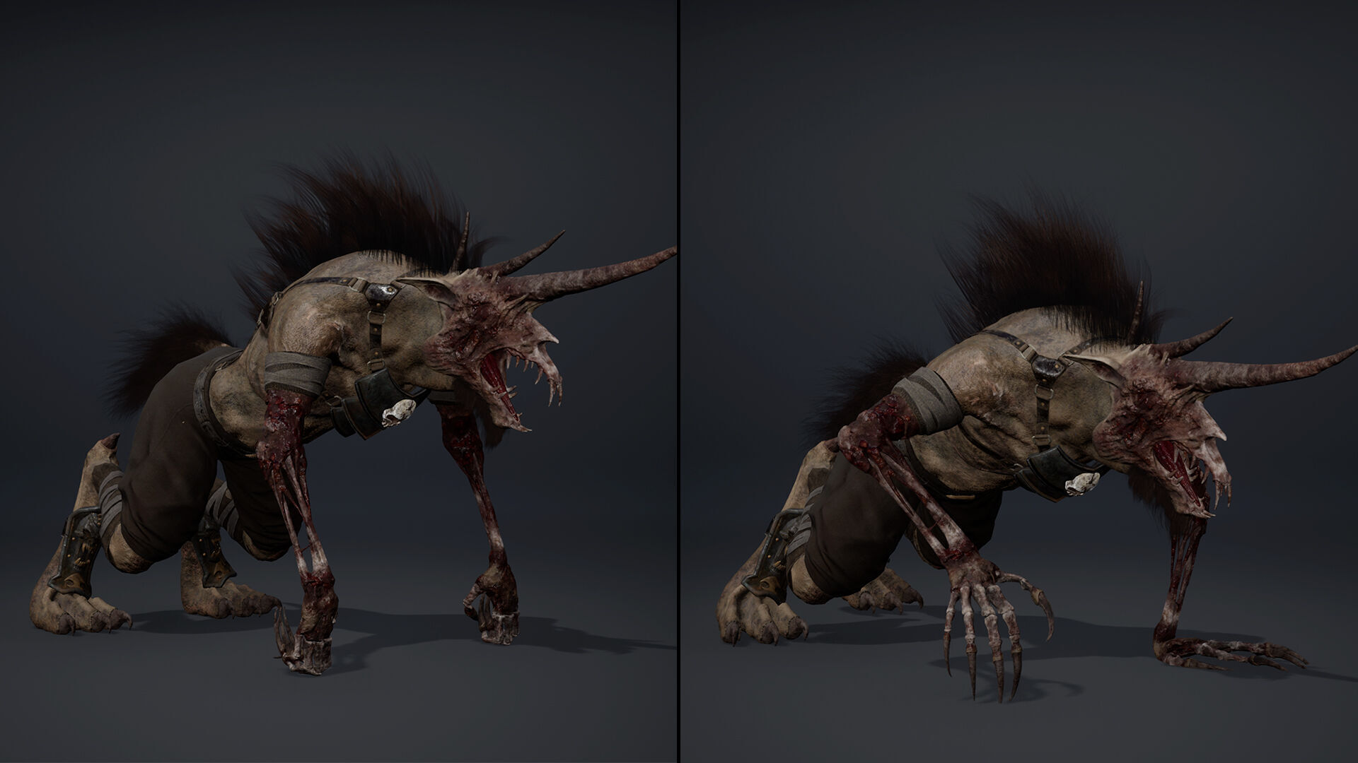 Ashen Spearman Low-poly 3D model_34