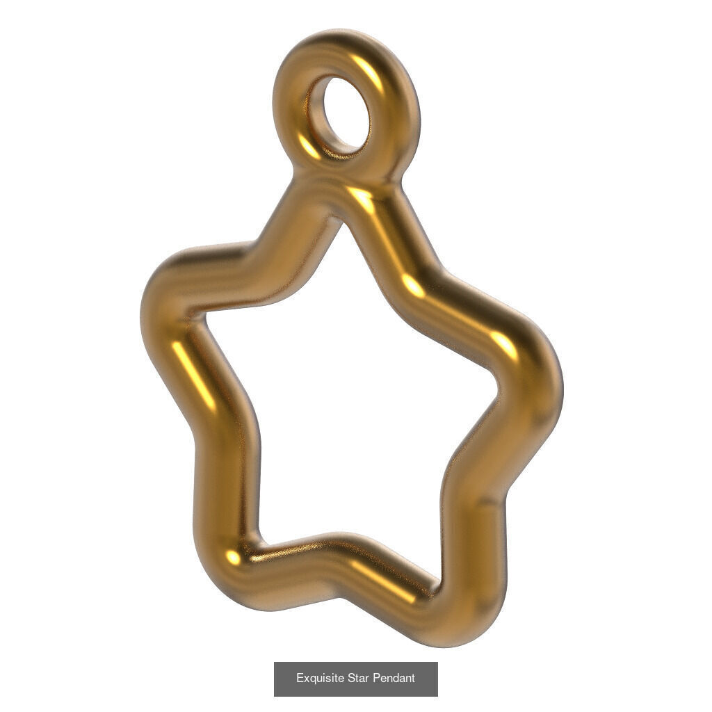 EXQUISITE FANCY PENDANT PACK 3D Model Collection_16